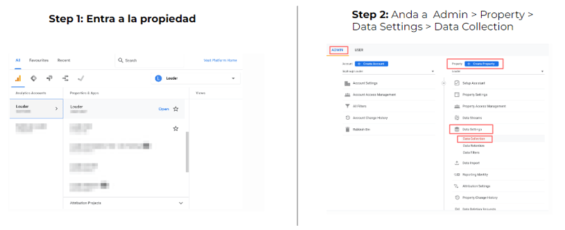 Pasos para instalar google signals